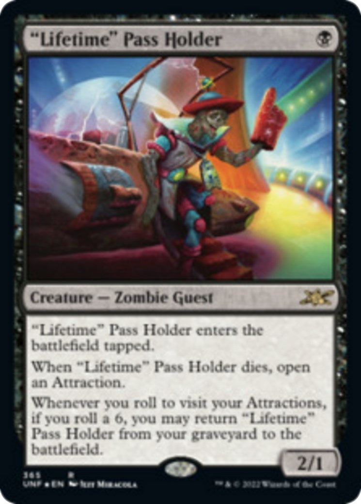 Image for "Lifetime" Pass Holder (79) (UNF) - Magic: The Gathering