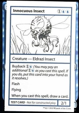 Innocuous Insect (V.2) - Mystery Booster: Playtest Cards (Special)