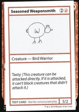 Seasoned Weaponsmith (V.2) - Mystery Booster: Playtest Cards (Special)