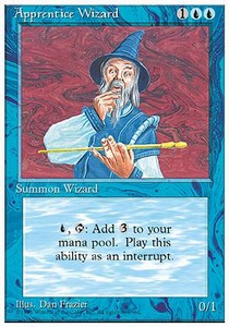 Apprentice Wizard - Fourth Edition (Common)