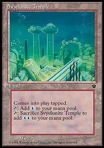 Svyelunite Temple - Fallen Empires (Uncommon)