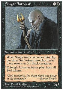 Sengir Autocrat - Fifth Edition (Rare)