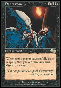 Oppression - Urza's Saga (Rare) [USG-143]