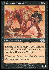 Reclusive Wight - Urza's Saga (Uncommon) [USG-153]