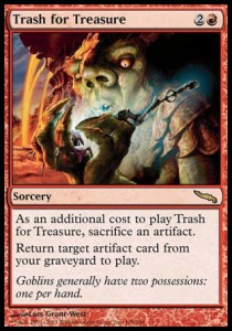 Trash for Treasure - Mirrodin (Rare) [MRD-109]