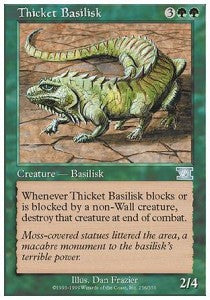 Thicket Basilisk - Sixth Edition (Uncommon) [6ED-256]