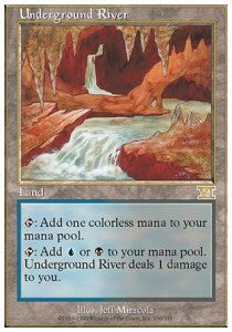 Underground River - Sixth Edition (Rare) [6ED-330]