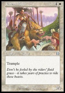 Jhovall Rider - Mercadian Masques (Uncommon) [MMQ-26]