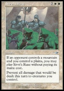 Sivvi's Ruse - Nemesis (Uncommon) [NEM-21]