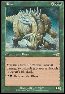 Rhox - Nemesis (Rare) [NEM-112]