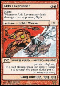 Akki Lavarunner - Champions of Kamigawa (Rare) [CHK-153]