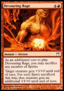 Devouring Rage - Champions of Kamigawa (Common) [CHK-164]