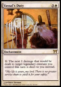 Vassal's Duty - Champions of Kamigawa (Rare) [CHK-48]