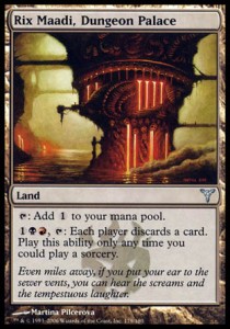 Rix Maadi, Dungeon Palace - Dissension (Uncommon) [DIS-179]