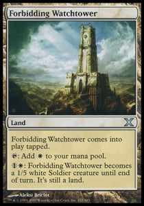 Forbidding Watchtower - Tenth Edition (Uncommon) [10E-352]