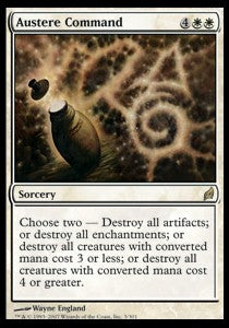 Austere Command - Lorwyn (Rare) [LRW-3]