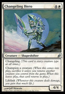 Changeling Hero - Lorwyn (Uncommon) [LRW-9]