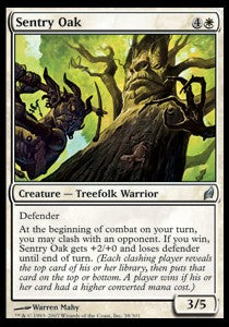 Sentry Oak - Lorwyn (Uncommon) [LRW-38]
