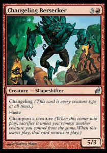 Changeling Berserker - Lorwyn (Uncommon) [LRW-160]