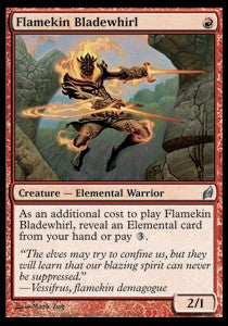 Flamekin Bladewhirl - Lorwyn (Uncommon) [LRW-165]