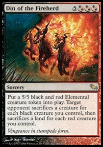 Din of the Fireherd - Shadowmoor (Rare) [SHM-184]