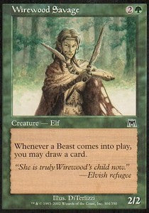 Wirewood Savage - Onslaught (Common) [ONS-304]