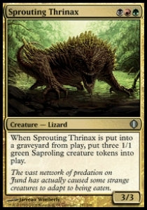 Sprouting Thrinax - Shards of Alara (Uncommon) [ALA-197]