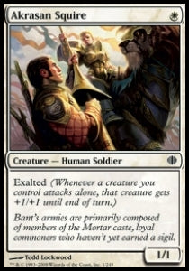 Akrasan Squire - Shards of Alara (Common) [ALA-1]