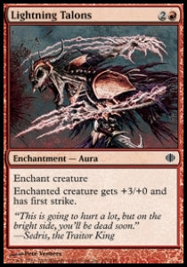 Lightning Talons - Shards of Alara (Common) [ALA-107]