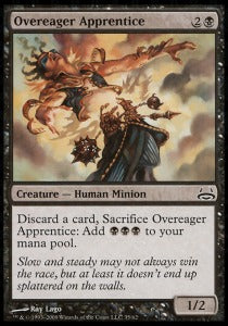 Overeager Apprentice - Duel Decks: Divine vs. Demonic (Common) [DDC-35]