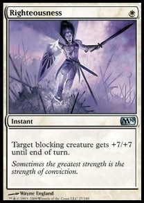 Righteousness - Magic 2010 (Uncommon) [M10-27]