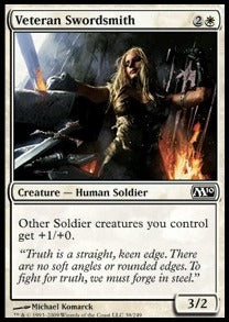 Veteran Swordsmith - Magic 2010 (Common) [M10-39]