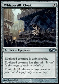 Whispersilk Cloak - Magic 2010 (Uncommon) [M10-221]