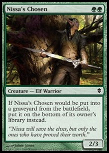 Nissa's Chosen - Zendikar (Common) [ZEN-171]