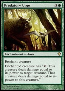 Predatory Urge - Zendikar (Rare) [ZEN-175]