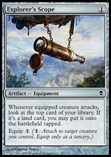 Explorer's Scope - Zendikar (Common) [ZEN-202]