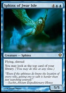 Sphinx of Jwar Isle - Zendikar (Rare) [ZEN-68]