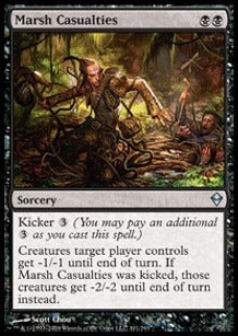 Marsh Casualties - Zendikar (Uncommon) [ZEN-101]