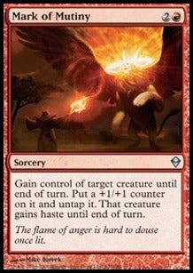 Mark of Mutiny - Zendikar (Uncommon) [ZEN-137]