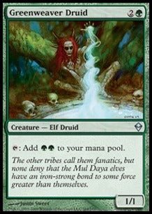 Greenweaver Druid - Zendikar (Uncommon) [ZEN-164]