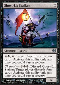 Ghost-Lit Stalker - Duel Decks: Garruk vs. Liliana (Uncommon) [DDD-34]