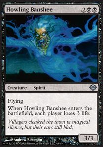 Howling Banshee - Duel Decks: Garruk vs. Liliana (Uncommon) [DDD-43]