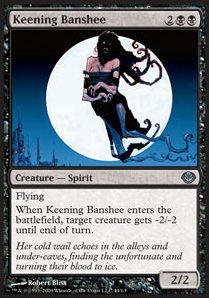 Keening Banshee - Duel Decks: Garruk vs. Liliana (Uncommon) [DDD-44]