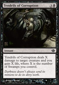 Tendrils of Corruption - Duel Decks: Garruk vs. Liliana (Common) [DDD-54]