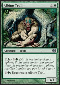 Albino Troll - Duel Decks: Garruk vs. Liliana (Uncommon) [DDD-3]