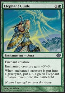 Elephant Guide - Duel Decks: Garruk vs. Liliana (Uncommon) [DDD-18]