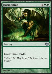 Harmonize - Duel Decks: Garruk vs. Liliana (Uncommon) [DDD-21]