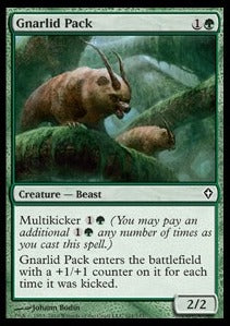 Gnarlid Pack - Worldwake (Common) [WWK-101]