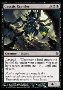 Caustic Crawler - Worldwake (Uncommon) [WWK-54]