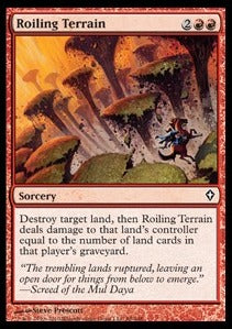 Roiling Terrain - Worldwake (Common) [WWK-88]
